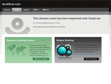 Tablet Screenshot of dockflow.com
